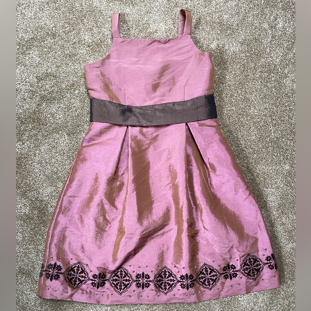 KC Parker Girls Size 8 Purple formal Dress